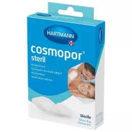 COSMOPOR sterilt sårförband 5x7,2 cm OTC, 5 st
