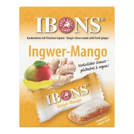 IBONS Ingefära Mango Box tuggummi, 60 g