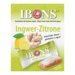 IBONS Tuggummi med ingefära och citron, 60 g