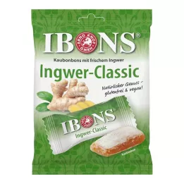 IBONS Påse med tuggummin Ginger Classic, 92 g