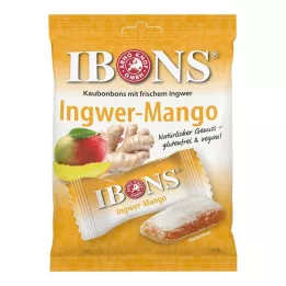 IBONS Ingefära Mango Bag tuggummi, 92 g