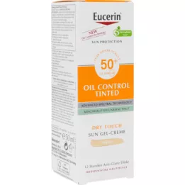EUCERIN Sun Oil Control tonad kräm LSF 50+ light, 50 ml