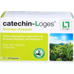 CATECHIN-Loges grönt te kapslar, 120 kapslar