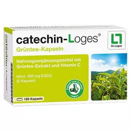 CATECHIN-Loges grönt te kapslar, 120 kapslar