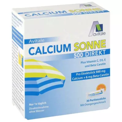 CALCIUM SONNE 500 pinnar för direktportionering, 30 st