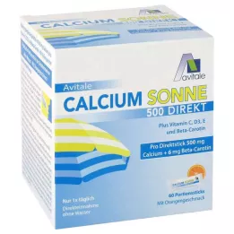 CALCIUM SONNE 500 pinnar för direktportionering, 60 st