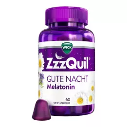 WICK ZzzQuil Good Night Mjuka gummi, 60 st