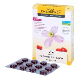 BACHBLÜTEN Nr.39 Emergency plus pastiller, 48 g