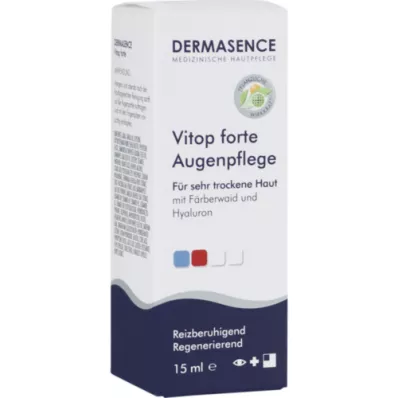 DERMASENCE Vitop forte ögonvårdskräm, 15 ml