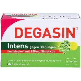 DEGASIN intensiva 280 mg mjuka kapslar, 32 st