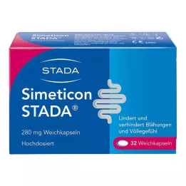 SIMETICON STADA 280 mg mjuka kapslar, 32 st
