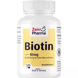 BIOTIN 10 mg kapslar med hög dos, 120 st
