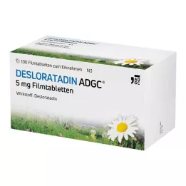 DESLORATADIN-ADGC 5 mg filmdragerade tabletter, 100 st