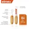 ELMEX Interdentalborstar ISO storlek 1 0,45 mm orange, 8 st