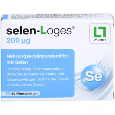SELEN-LOGES 200 µg filmdragerade tabletter, 60 st