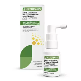 NATURALIS Mun- och halsspray, 20 ml