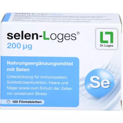 SELEN-LOGES 200 µg filmdragerade tabletter, 120 st
