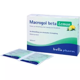 MACROGOL beta Lemon Plv.z.Her.e.e.Ls.zum Einnehmen, 10 st
