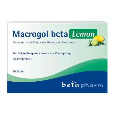 MACROGOL beta Lemon Plv.z.Her.e.e.Ls.zum Einnehmen, 10 st MACROGOL beta Lemon Plv.z.Her.e.e.Ls.zum Einnehmen, 10 st