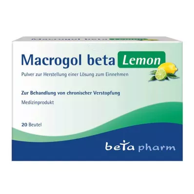 MACROGOL beta Citron Oral lösning, 20 st