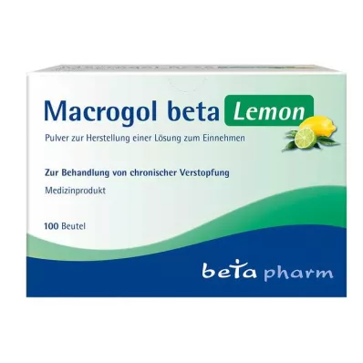 MACROGOL beta Citron Oral lösning, 100 st MACROGOL beta Citron Oral lösning, 100 st