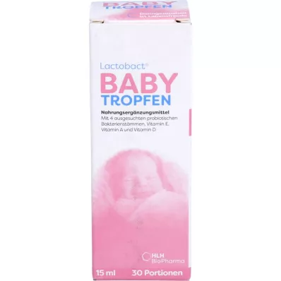 LACTOBACT Baby droppar, 15 ml