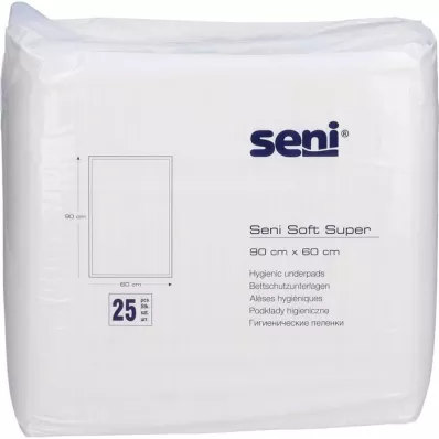 SENI Soft Super bäddmadrass 60x90 cm, 2X25 st