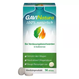 GAVINATURA naturlig för matsmältningsbesvär, 14 st