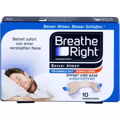 BESSER Breathe Breathe Right Näspropp normal beige, 10 st