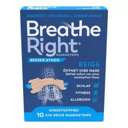 BESSER Breathe Breathe Right Näspropp normal beige, 10 st
