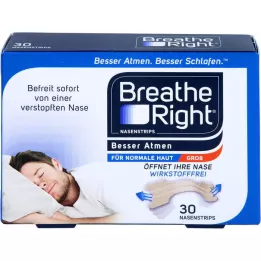 BESSER Breathe Breathe Right näsplåster, stor beige, 30 st