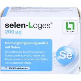 SELEN-LOGES 200 µg filmdragerade tabletter, 200 st
