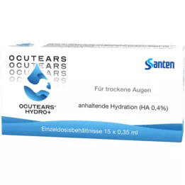 OCUTEARS Hydro+ ögondroppar enkeldospipetter, 15X0,35 ml