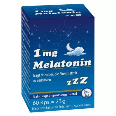 MELATONIN 1 mg kapslar, 60 st MELATONIN 1 mg kapslar, 60 st