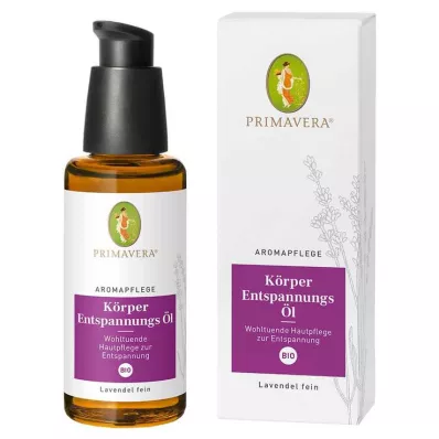 KÖRPERENTSPANNUNGSÖL Ekologisk aromvård, 50 ml