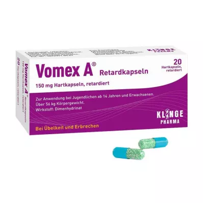 Vomex A® depotkapslar, 20 st Vomex A® depotkapslar, 20 st