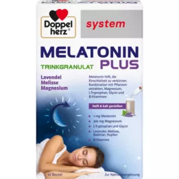DOPPELHERZ Melatonin Plus Trinkgranulat system Btl, 30 st