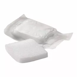 LIGASANO vitt bandage 1x5x5 cm sterilt, 10 st