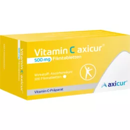 VITAMIN C AXICUR 500 mg filmdragerade tabletter, 100 st