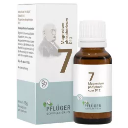 BIOCHEMIE Ploughmans gips 7 Magnesiumfosforicum D 12 Gl, 15 g