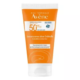 AVENE Solkräm SPF 50+ utan parfym, 50 ml
