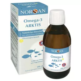 NORSAN Omega-3 Arctic med vitamin D3 flytande, 200 ml