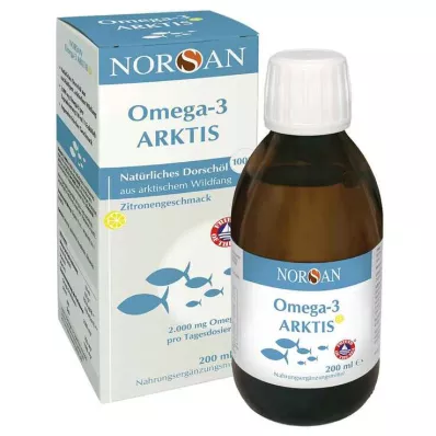 Norsan Omega-3 Arctic med vitamin D3 vätska, 200 ml Norsan Omega-3 Arctic med vitamin D3 vätska, 200 ml