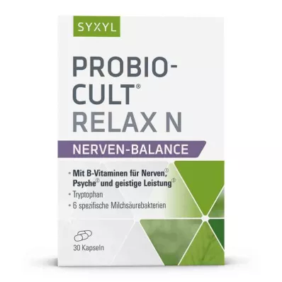 Probio-Cult Relax N Syxyl kapslar (30 stycken) Probio-Cult Relax N Syxyl kapslar (30 stycken)