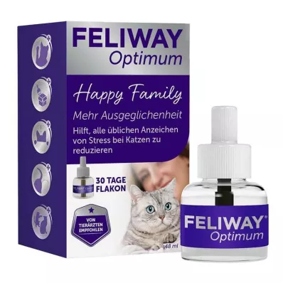 Feliway Optimal refill-flaskalösning för Vern. för katter, 48 ml Feliway Optimal refill-flaskalösning för Vern. för katter, 48 ml