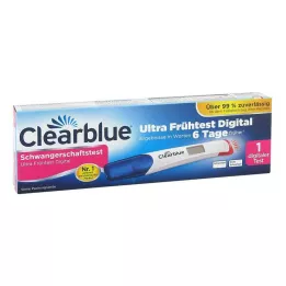 CLEARBLUE Graviditetstest Ultra Tidigt Test Digitalt, 1 st