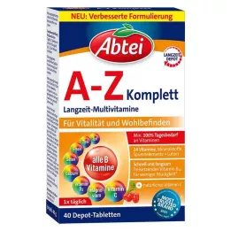 ABTEI A-Z Complete Tabletter, 40 st