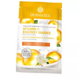 DERMASEL Döda Havet Vitamin C Energy Mask, 12 ml