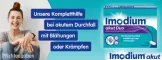 Instructions for use for Imodium akut duo - för akut diarré med flatulens, 6 st - 1