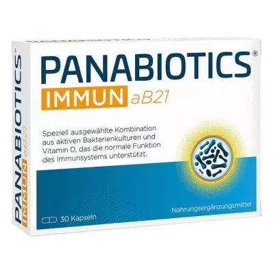 Panabiotics Immune aB21 kapslar (30 stycken) Panabiotics Immune aB21 kapslar (30 stycken)